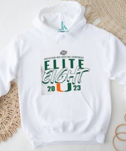 Miami Hurricanes 2023 NCAA Men’s Basketball Tournament March Madness Elite Eight Team Shirt