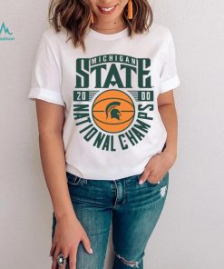 Michigan State Basketball 2000 Champs Tee shirt