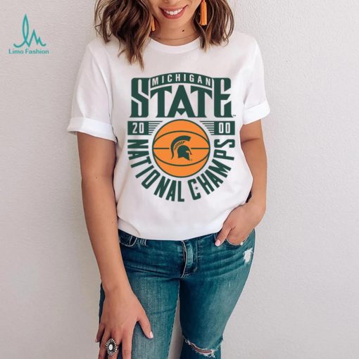 Michigan State Basketball 2000 Champs Tee shirt