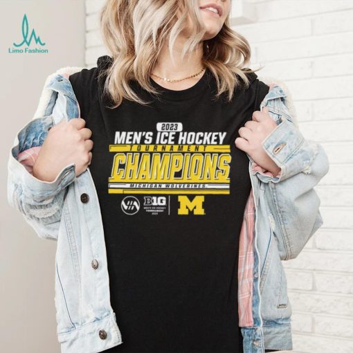 Michigan Wolverines Men’s Ice Hockey Conference Tournament Champions 2023 Big Ten shirt