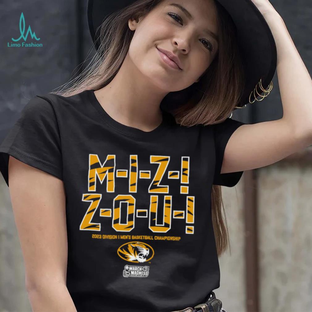 Missouri Tigers Miz Zou 2023 Division I Men’s Basketball Championship NCAA March Madness shirt Missouri Tigers Miz Zou 2023 Division I Men’s Basketball Championship NCAA March Madness shirt