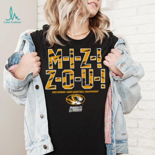 Missouri Tigers Miz Zou 2023 Division I Men’s Basketball Championship NCAA March Madness shirt