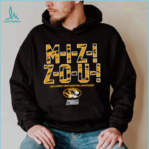 Missouri Tigers Miz Zou 2023 Division I Men’s Basketball Championship NCAA March Madness shirt