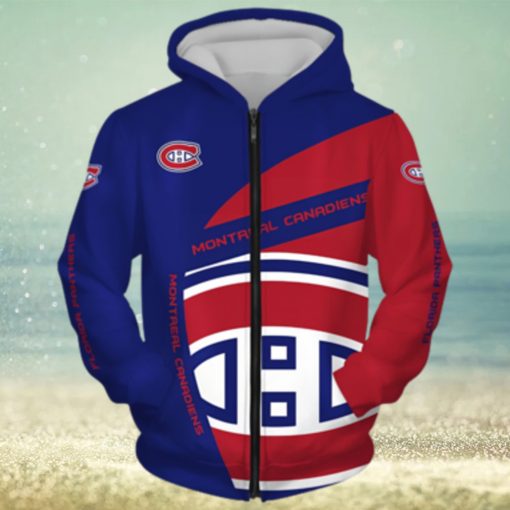 Montreal Canadiens Hoodie 3D With Hooded Long Sleeve gift for fans