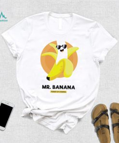 Mr. Banana power of Stamina art hoodie shirt