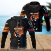 NFL Las Vegas Raiders Specialized Design With Flag Mix Harley Davidson 3D Hoodie