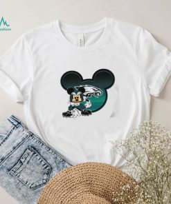 NFL Philadelphia Eagles Mickey Mouse Disney Football T Shirt T Shirt