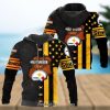 NFL Atlanta Falcons Specialized Design With Flag Mix Harley Davidson 3D Hoodie