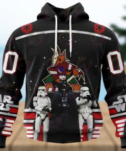 NHL Chicago Blackhawks Special Star Wars The Mandalorian Design Hoodie