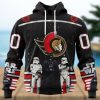 NHL Los Angeles Kings Special Star Wars Design May The 4th Be With You 3D Hoodie