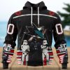NHL Los Angeles Kings Special Star Wars Design May The 4th Be With You 3D Hoodie