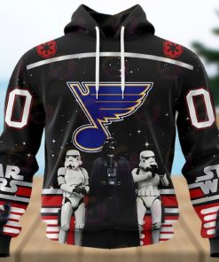 NHL St  Louis Blues Special Star Wars Design May The 4th Be With You 3D Hoodie
