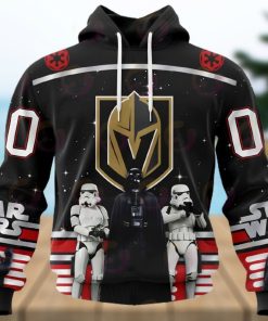 NHL Vegas Golden Knights Special Star Wars Design May The 4th Be With You 3D Hoodie