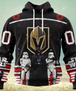 NHL Vegas Golden Knights Special Star Wars Design May The 4th Be With You 3D Hoodie