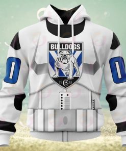 NRL Canterbury Bankstown Bulldogs Special Star Wars Design 3D Hoodie