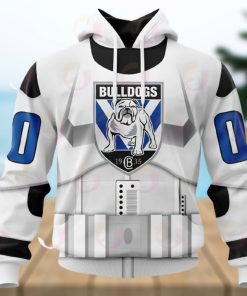 NRL Canterbury Bankstown Bulldogs Special Star Wars Design 3D Hoodie