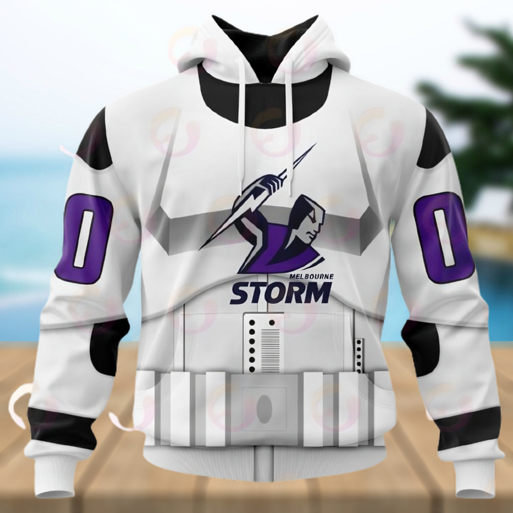NRL Melbourne Storm Special Star Wars Design 3D Hoodie NRL Melbourne Storm Special Star Wars Design 3D Hoodie