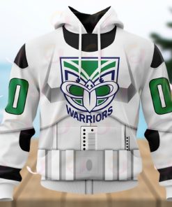 NRL New Zealand Warriors Special Star Wars Design 3D Hoodie