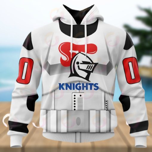 NRL Newcastle Knights Special Star Wars Design 3D Hoodie