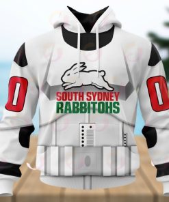 NRL South Sydney Rabbitohs Special Star Wars Design 3D Hoodie