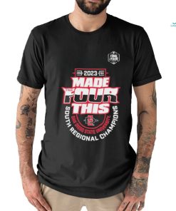 Ncaa San Diego State Aztecs 2023 Men’s Basketball Tournament March Madness Final Four Regional Champions T Shirt