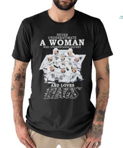 Never Underestimate A Woman Who Understands Hockey And Love New York Rangers Shirt