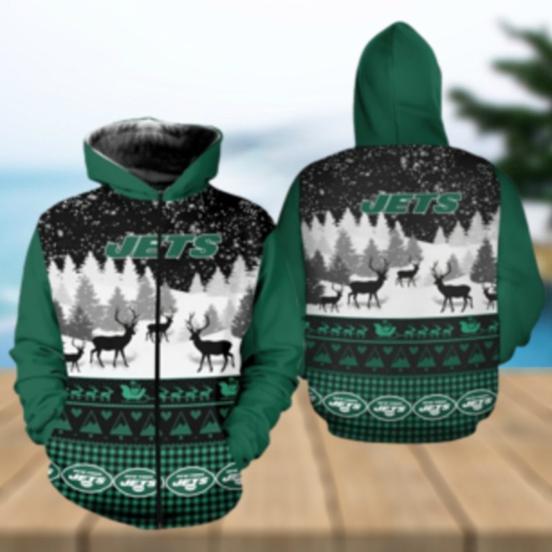 New York Jets Hoodie 3D gift for Xmas