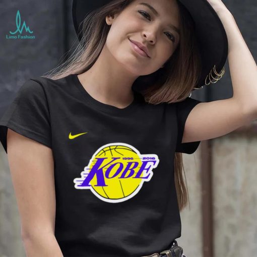 Nike Lakeshow Kobe 1996 2016 logo shirt