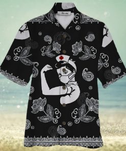 Nurse Black Nice Design Unisex Hawaiian Shirt