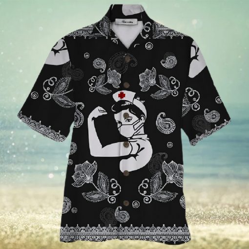 Nurse Black Nice Design Unisex Hawaiian Shirt