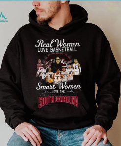 Official 2023 Real Women Love Basketball Smart Women Love The South Carolina Gamecocks Women’s Basketball Shirt