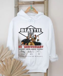 Official 45th anniversary 1978 2023 beastie boys thank you for the memories shirt