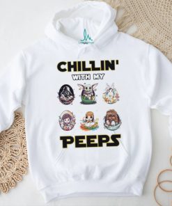 Official Eaters Chillin’ With My Peeps Baby Star Wars Characters Shirt