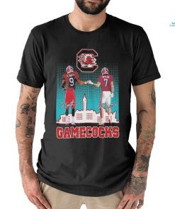 Official Gamecock C.Smith And Rattler Signature City Skyline Shirt