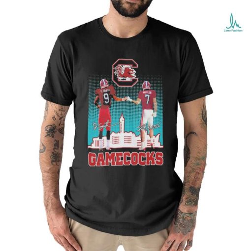 Official Gamecock C.Smith And Rattler Signature City Skyline Shirt