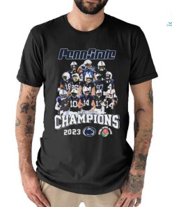 Official Penn State Rose Bowl Champions 2023 Team Shirt