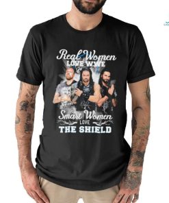 Official Real Women Love WWE Smart Women Love The Shield Shirt