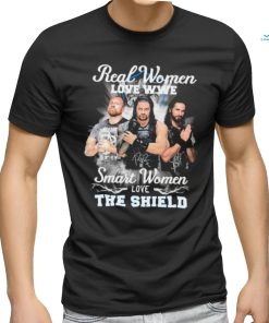 Official Real Women Love WWE Smart Women Love The Shield Shirt