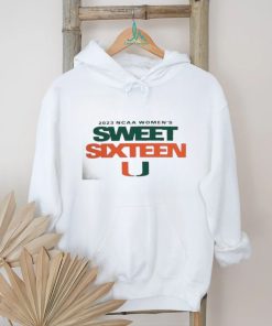 Official University of miamI women’s basketball 16 2023 sweet . shirt