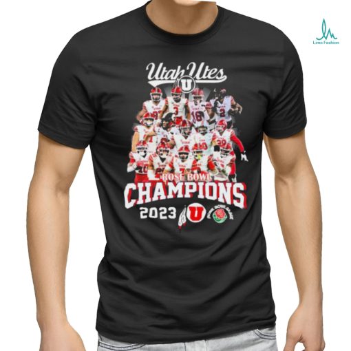 Official Utah Utes Rose Bowl Champions 2023 Team Shirt