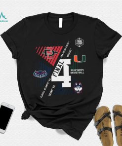 Official florida Atlantic vs San Diego State and Miami vs UConn 2023 NCAA Men’s Basketball Tournament March Madness Final Four Group T Shirt