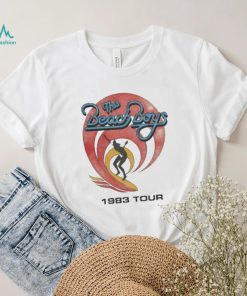 Official vintage 80s the beach boys 1983 tour band shirt