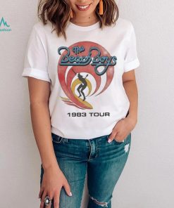 Official vintage 80s the beach boys 1983 tour band shirt