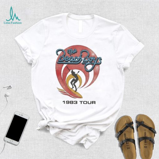 Official vintage 80s the beach boys 1983 tour band shirt