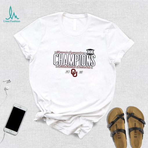 Oklahoma Sooners 2023 Big 12 Women’s Gymnastics Tournament Champions logo hoodie shirt