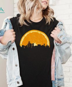 Orange Sunset city shirt