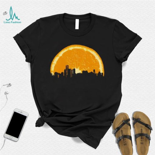 Orange Sunset city shirt