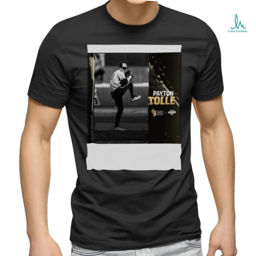 Payton tolle is player spotlight golden spikes award x d1baseball 2023 t shirt