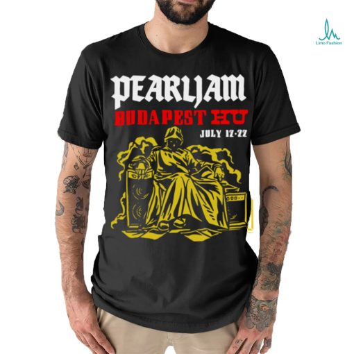 Pearl Jam Budapest Event shirt