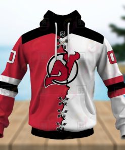 Personalized NHL New Jersey Devils Mix Jersey 2023 3D Hoodie